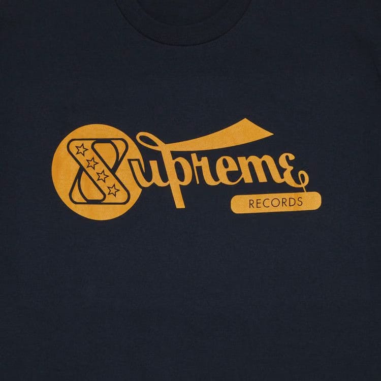 Supreme Records T-Shirt Navy