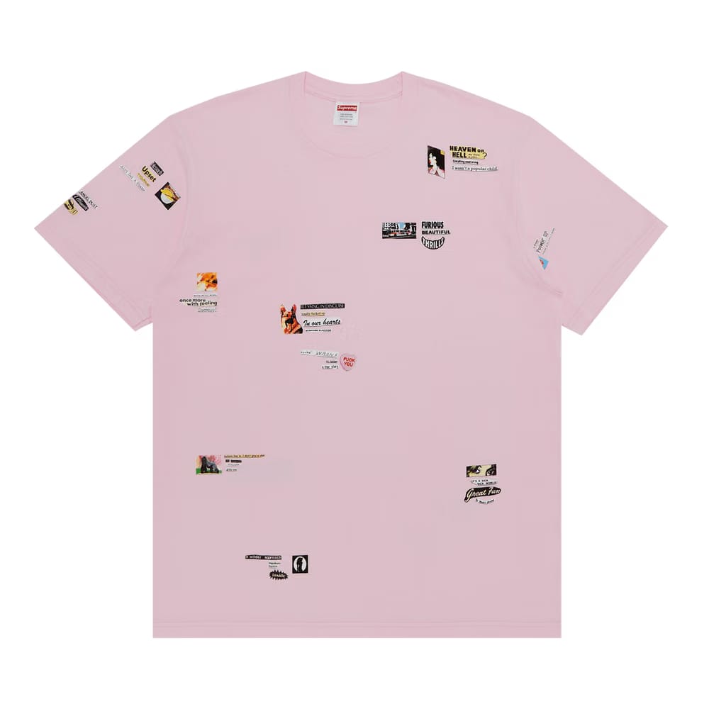 Supreme Upset T-Shirt Light Pink