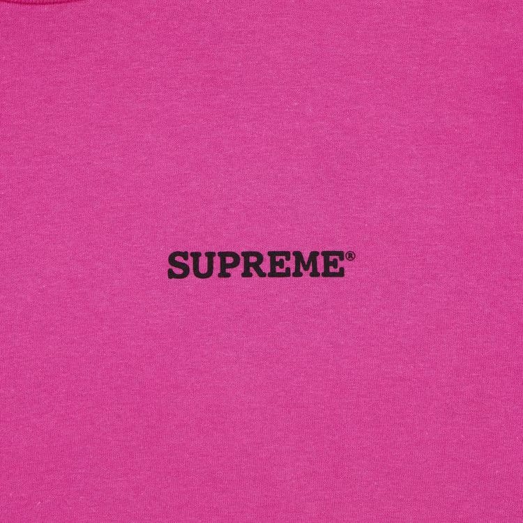 Supreme Patchwork T-Shirt Fuchsia