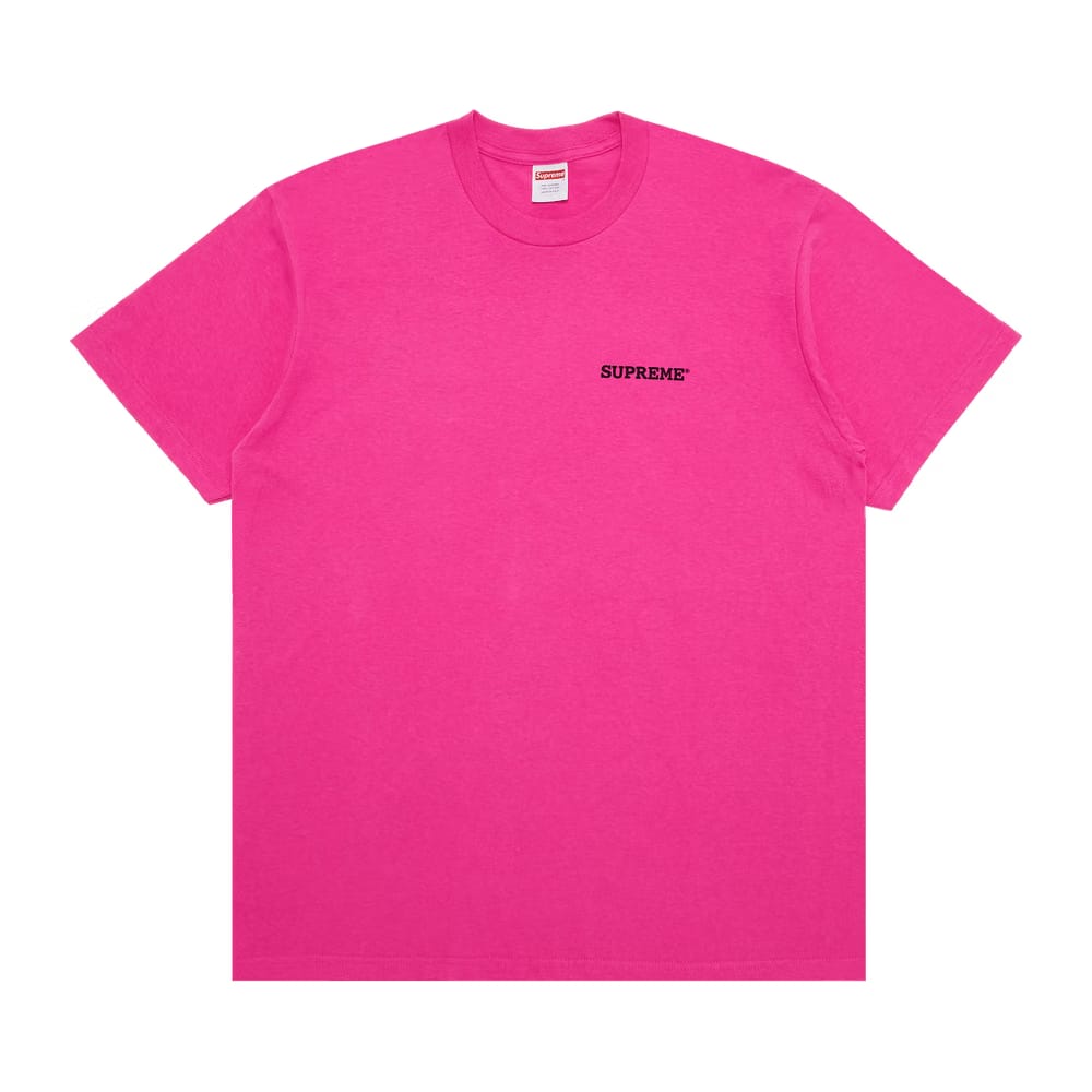Supreme Patchwork T-Shirt Fuchsia