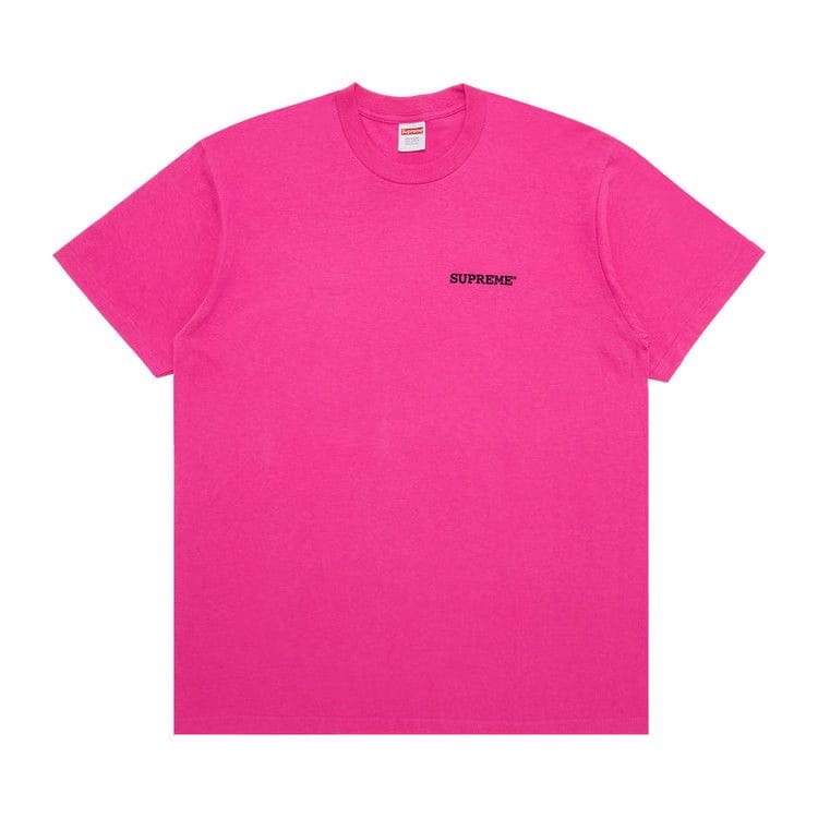 Supreme Patchwork T-Shirt Fuchsia