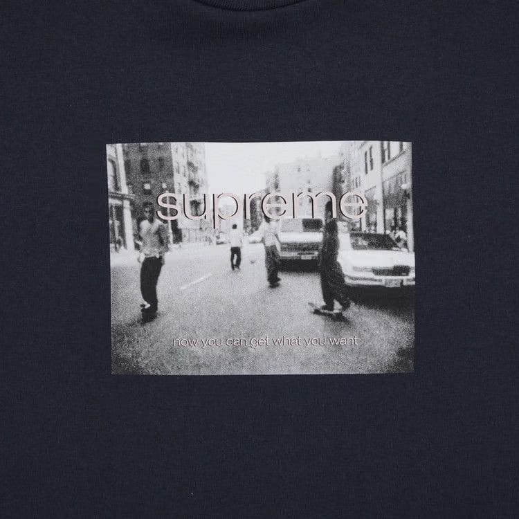 Supreme Crew 96 T-Shirt Navy