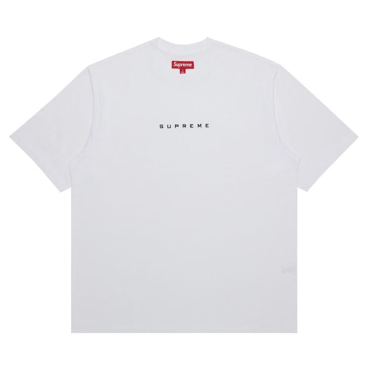 Supreme University Shorts-Sleeve Top White