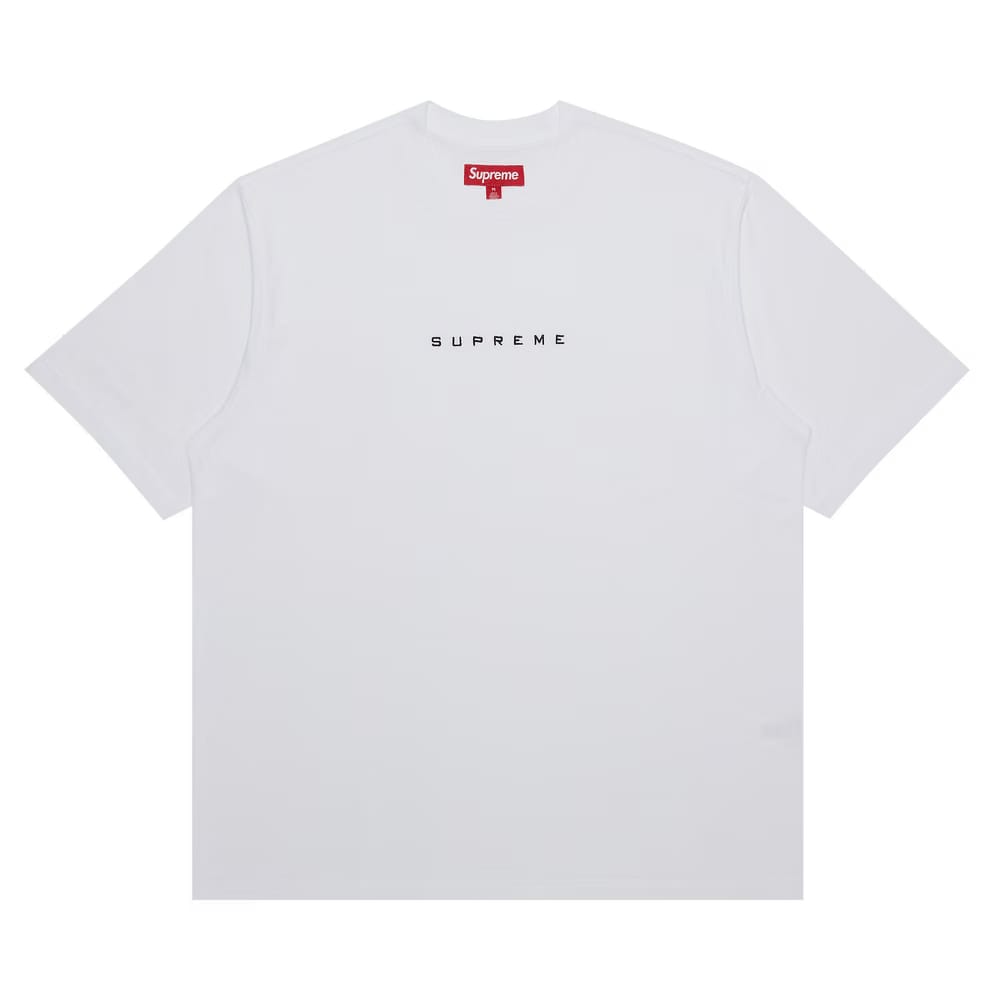 Supreme University Shorts-Sleeve Top White