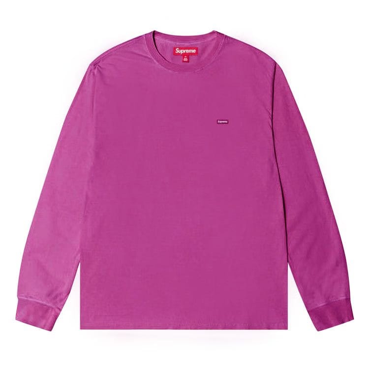 Supreme Small Box Long-Sleeve T-Shirt Bright Purple