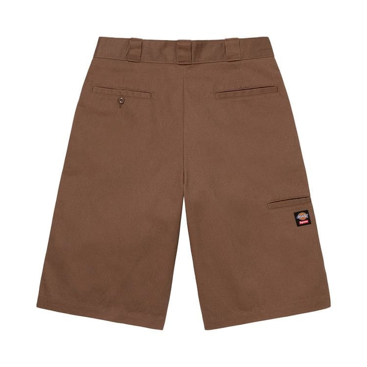 Supreme x Dickies Stripe 13" Loose Fit Work Shorts Brown