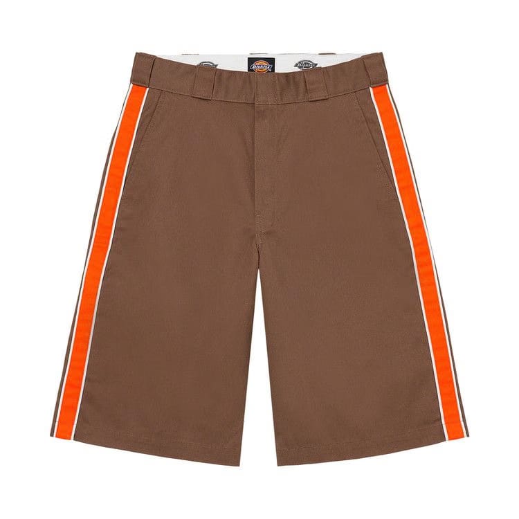 Supreme x Dickies Stripe 13" Loose Fit Work Shorts Brown