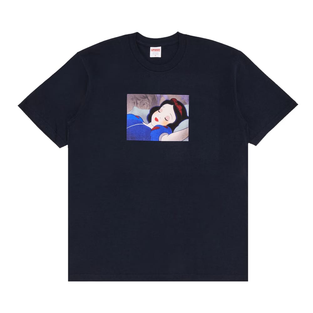 Supreme Snow White T-Shirt Navy