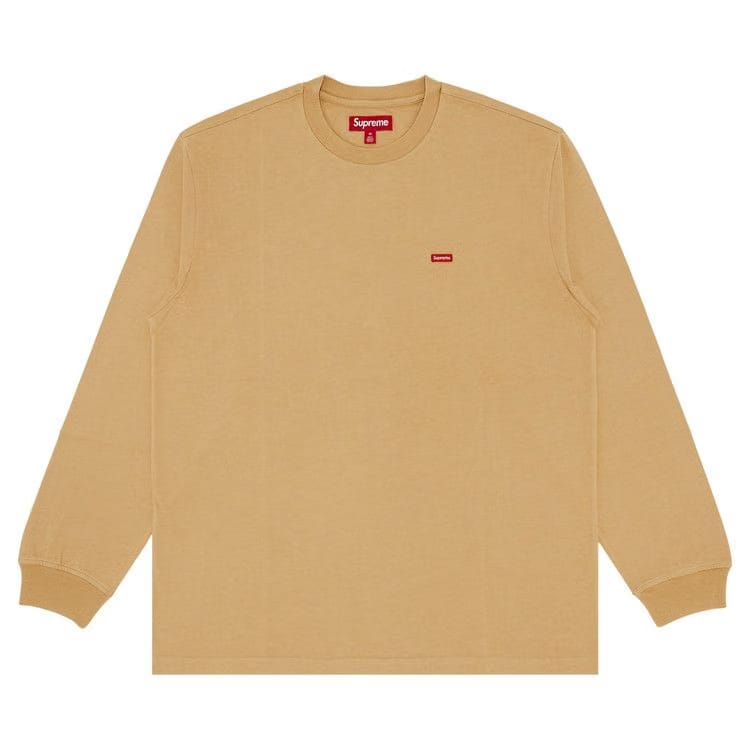 Supreme Small Box Long-Sleeve T-Shirt Dark Tan