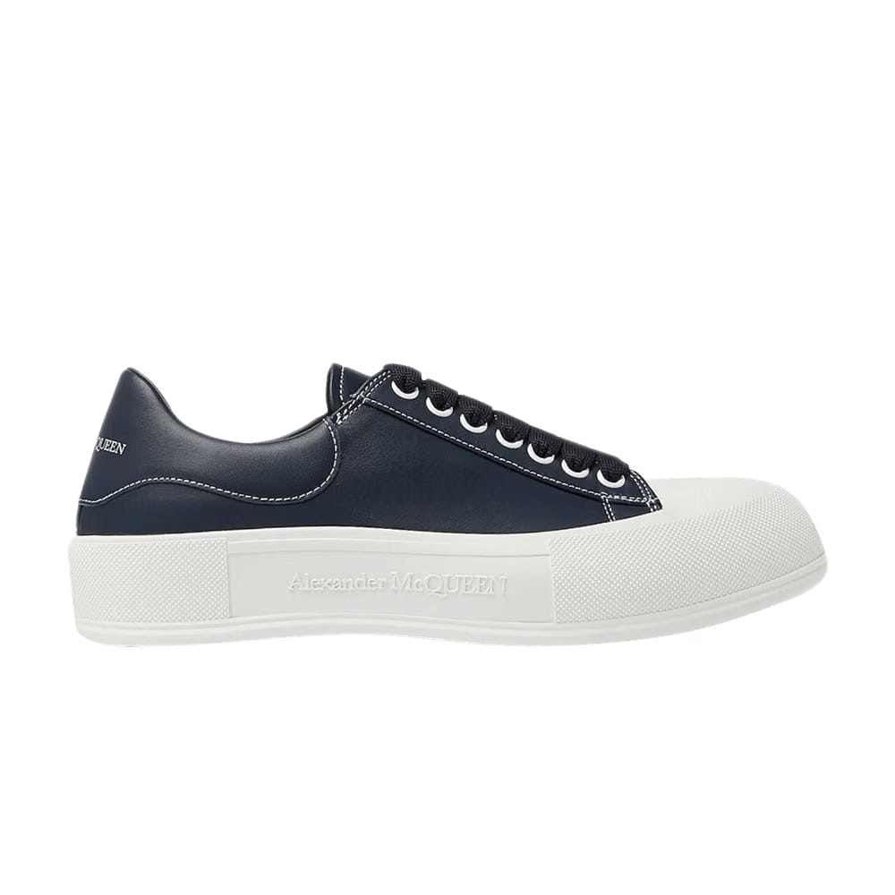 Alexander McQueen Deck Lace Plimsoll Blue