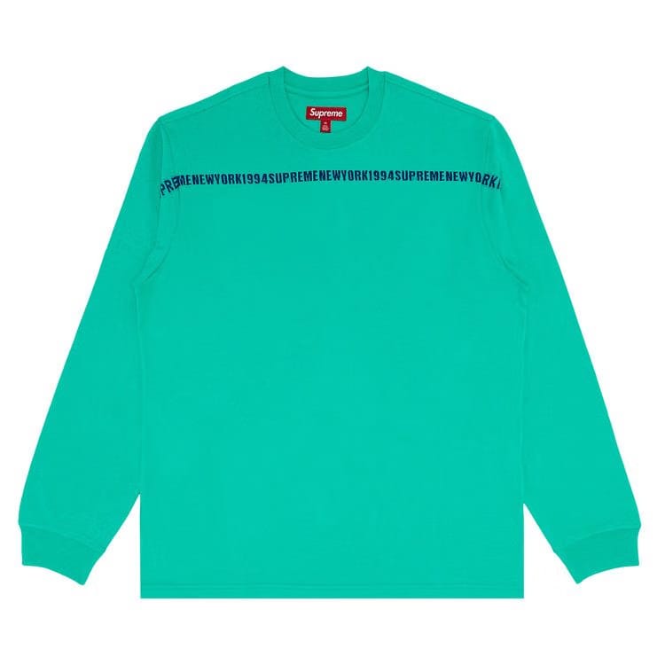 Supreme Intarsia Stripe Long-Sleeve Top Green