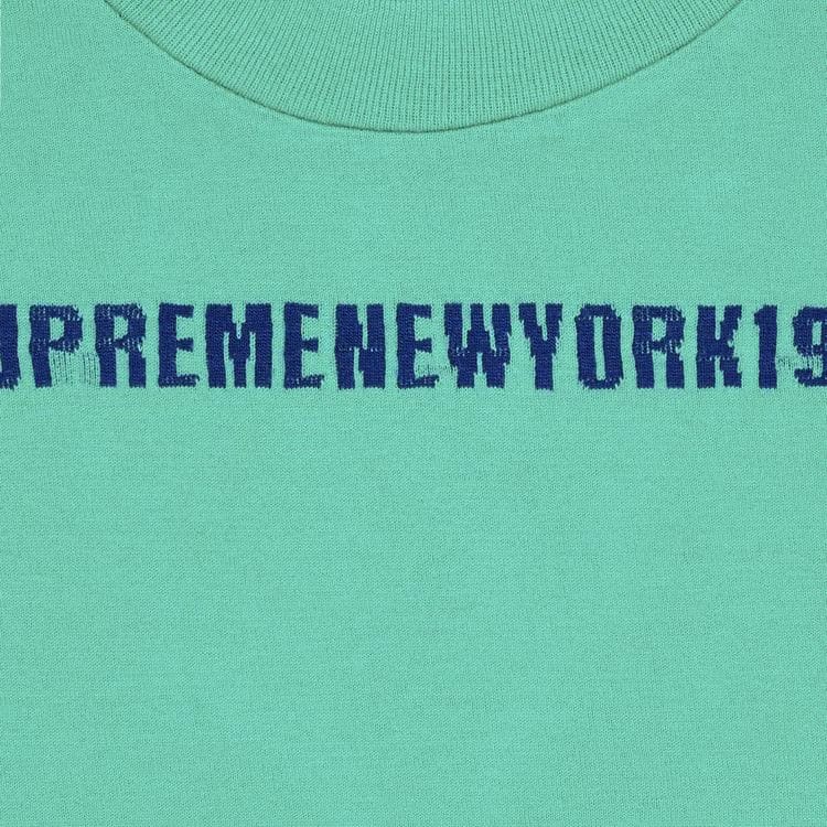 Supreme Intarsia Stripe Long-Sleeve Top Green