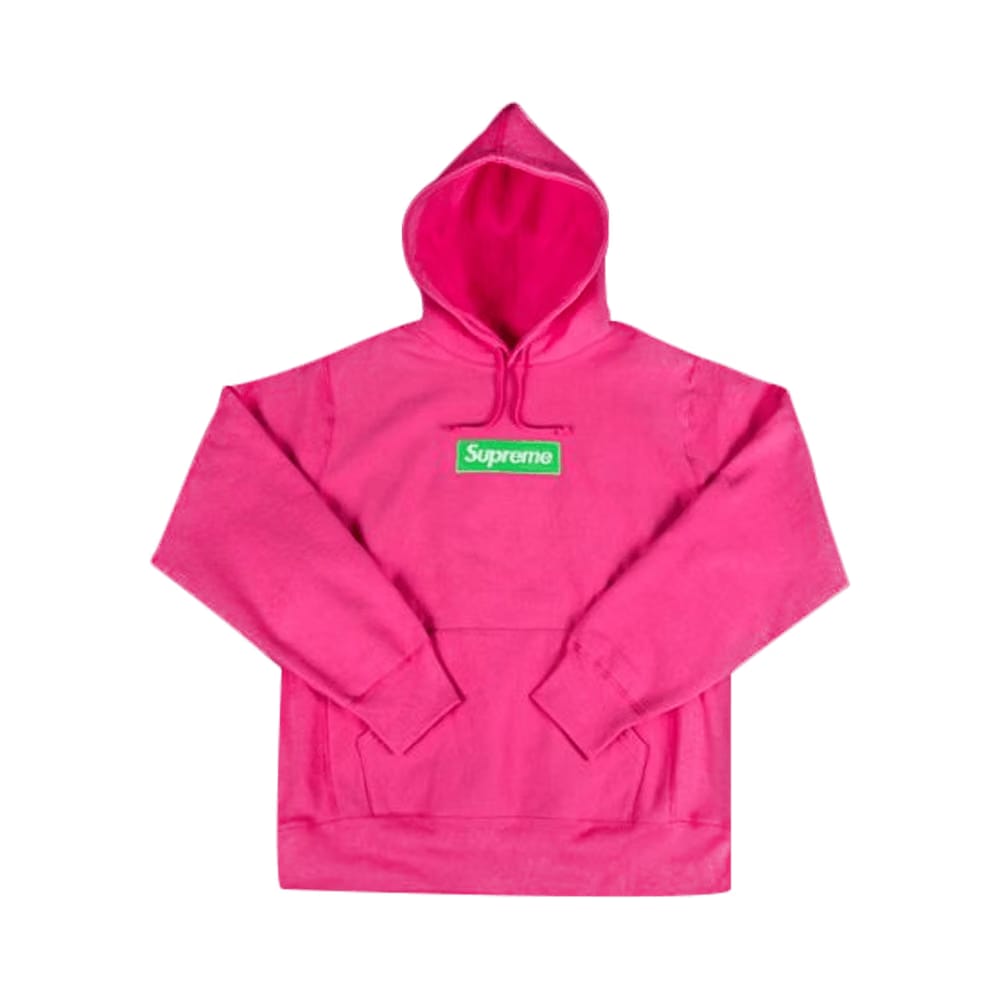 Supreme Box Logo Hoodie Magenta