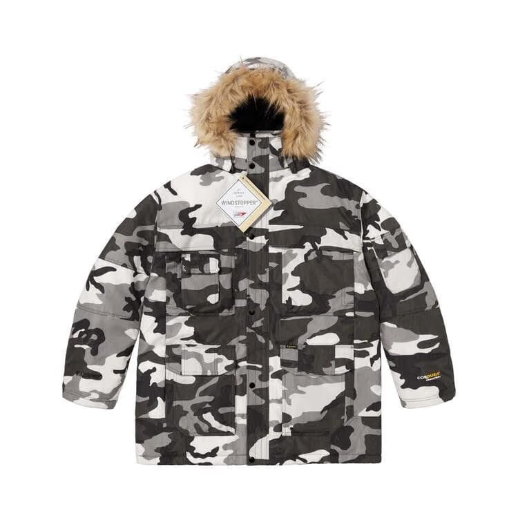 Supreme Cordura Snorkel Coat Snow Camo