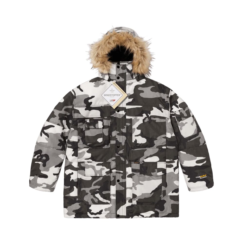 Supreme Cordura Snorkel Coat Snow Camo
