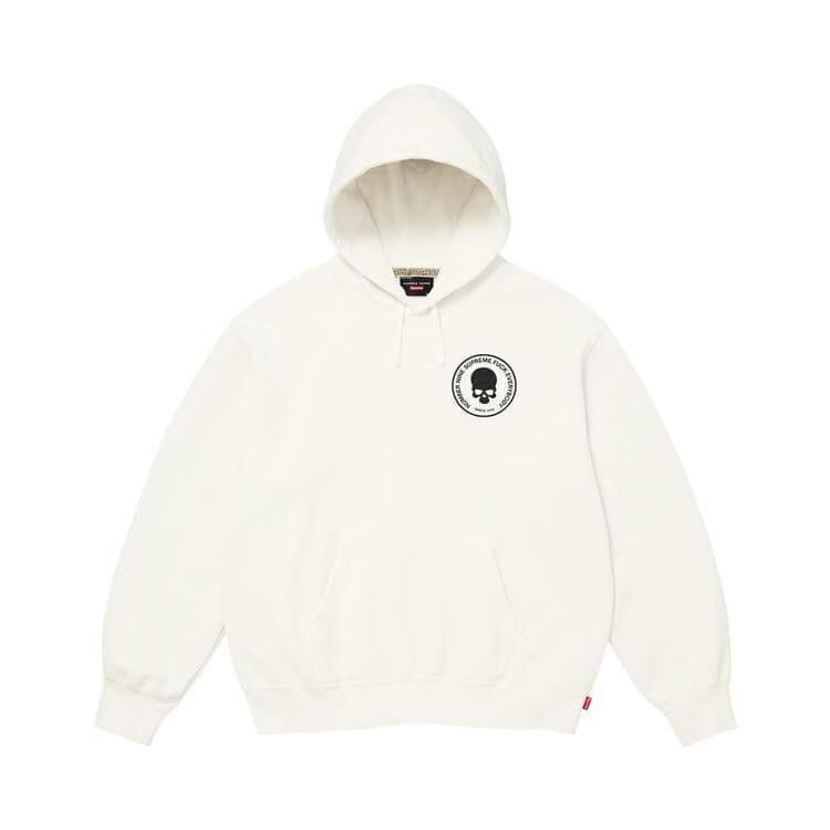 Supreme x Number (N)Ine Hoodie White