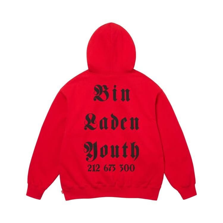 Supreme x Dash Snow Hoodie Red