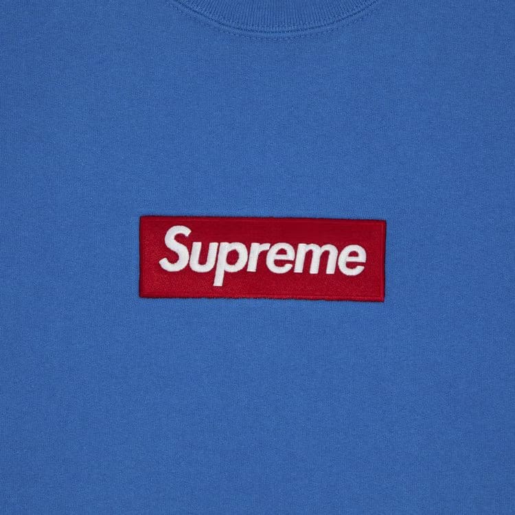 Supreme Box Logo Crewneck Blue