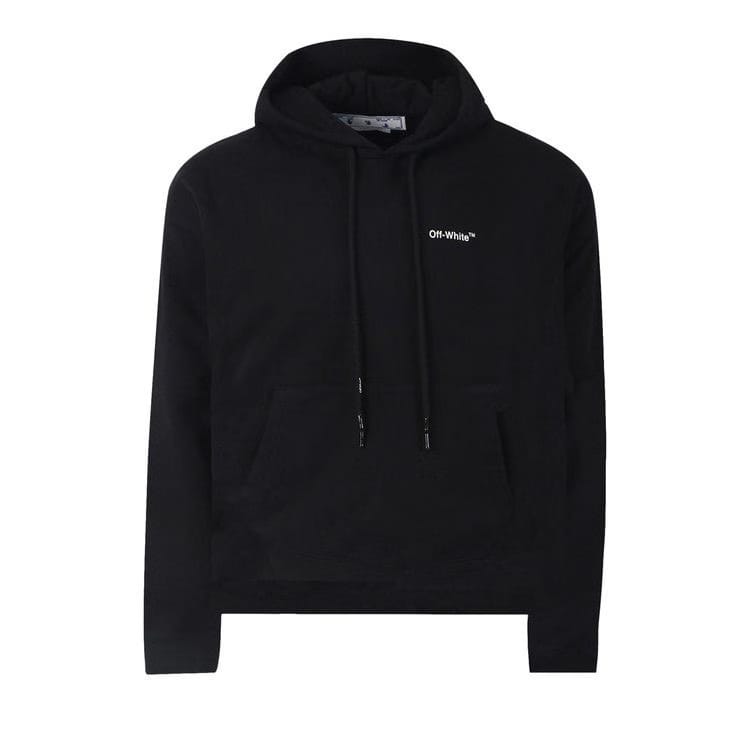 Off-White Caravaggio Deposition Over Hoodie Black/White