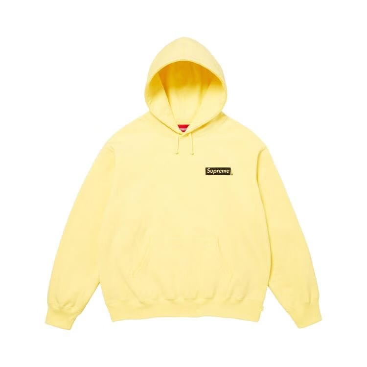 Supreme President Hoodie Light Yellow