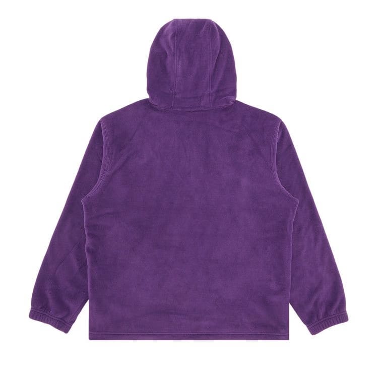 Supreme Polartec Facemask Half Zip Hoodie Dark Purple