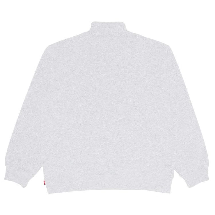 Supreme Collegiate Half Zip Pullover Ash Grey