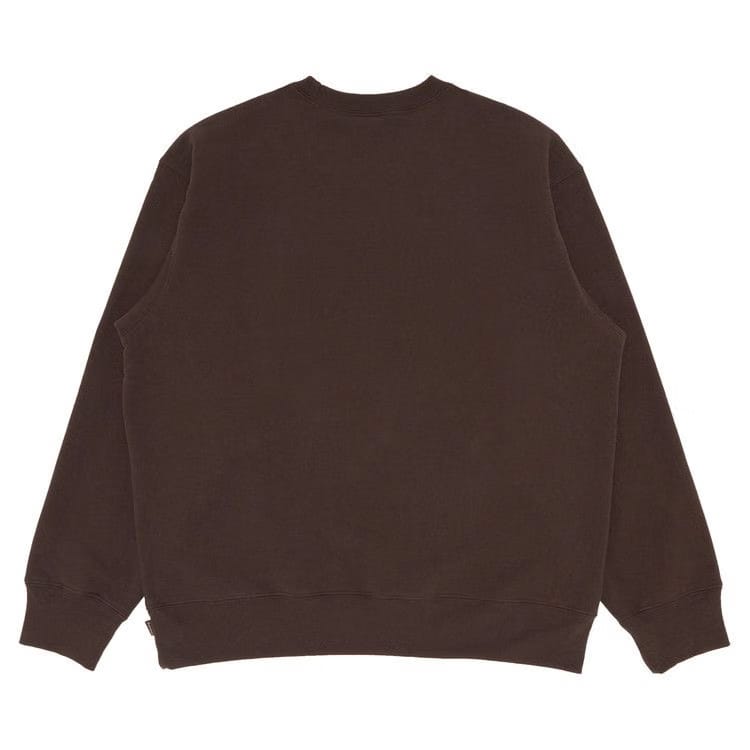 Supreme Box Logo Crewneck Umber
