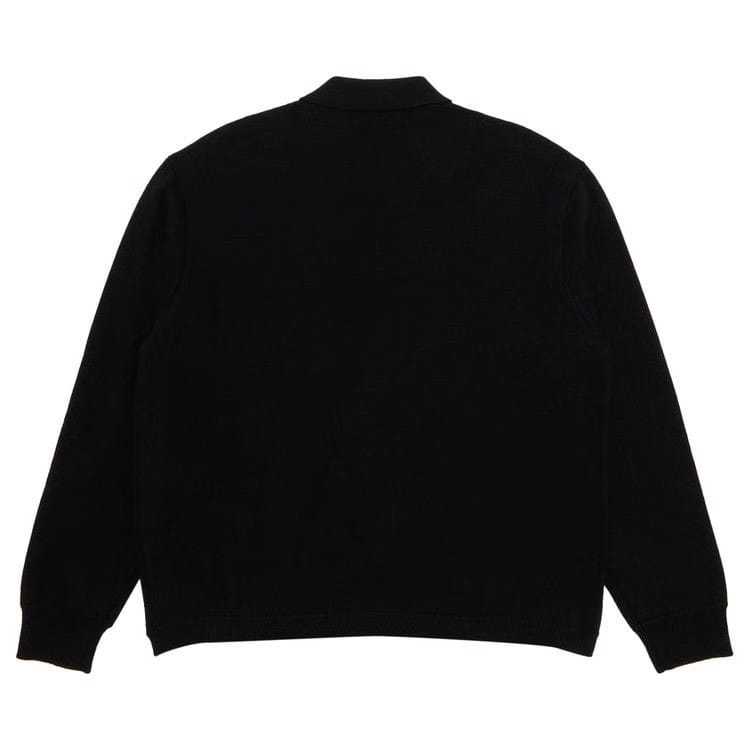 Supreme Silk Map Cardigan Black