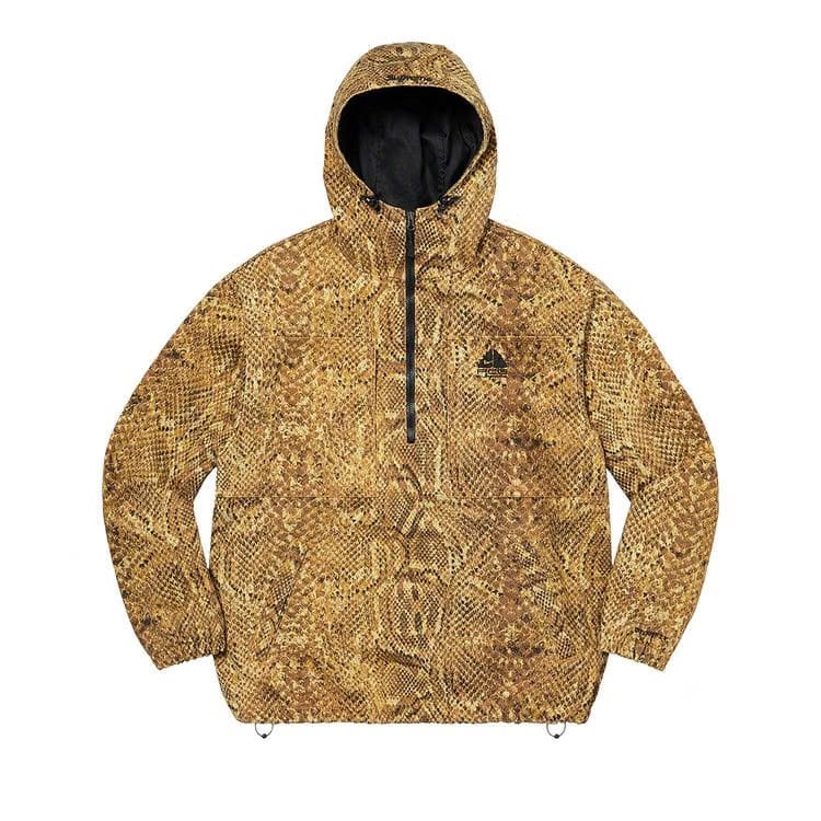 Supreme x Nike ACG Denim Pullover Gold Snakeskin
