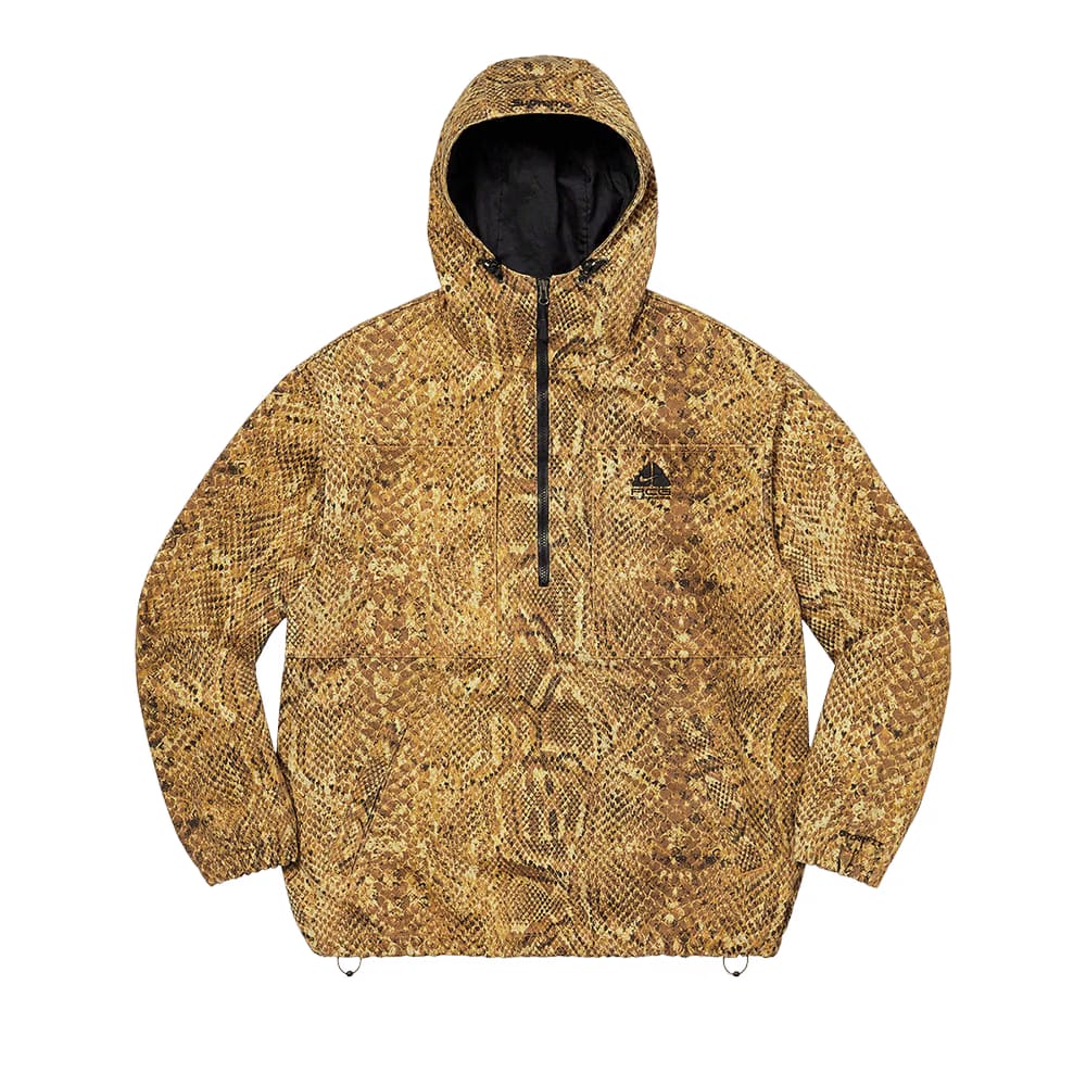 Supreme x Nike ACG Denim Pullover Gold Snakeskin