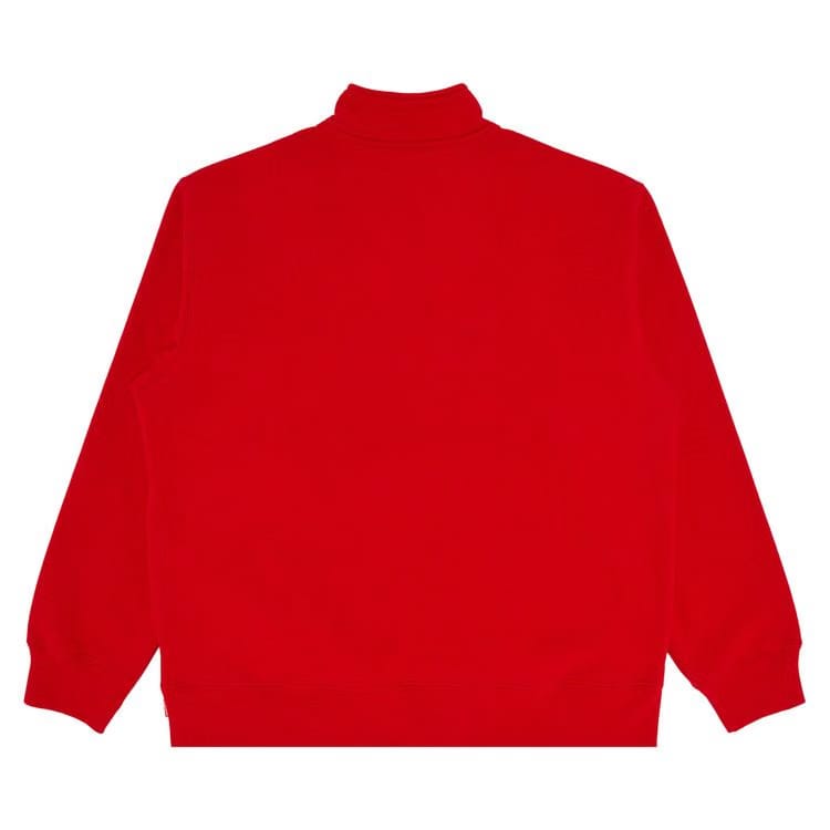 Supreme Collegiate Half Zip Pullover Red