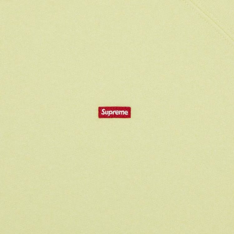 Supreme Small Box Raglan Crewneck Pale Lime