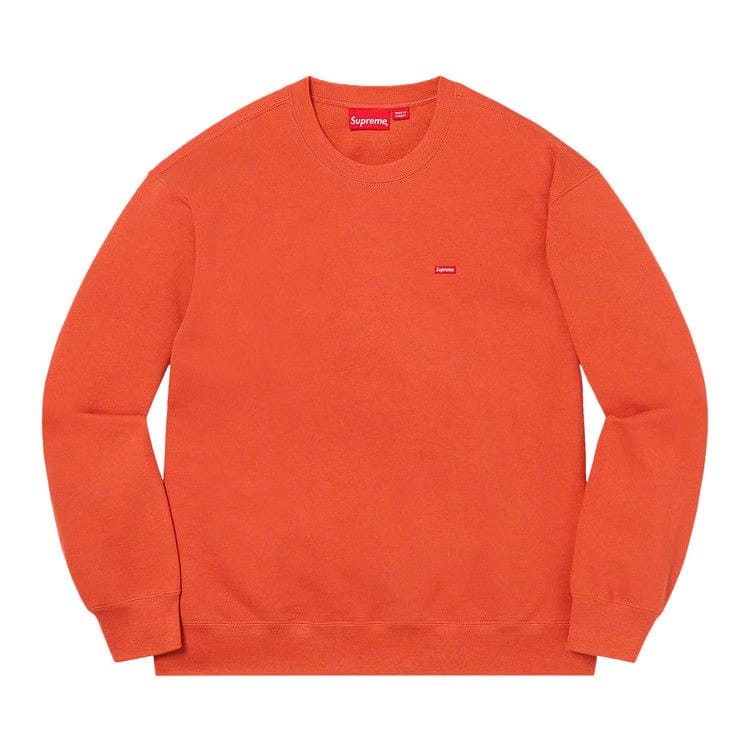 Supreme Small Box Crewneck Burnt Orange