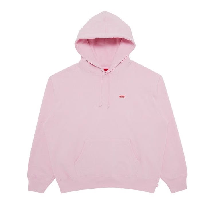 Supreme Small Box Hoodie Light Pink