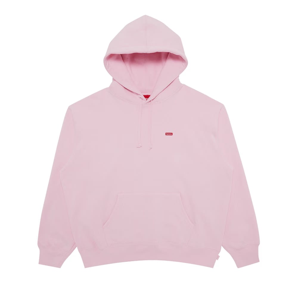 Supreme Small Box Hoodie Light Pink