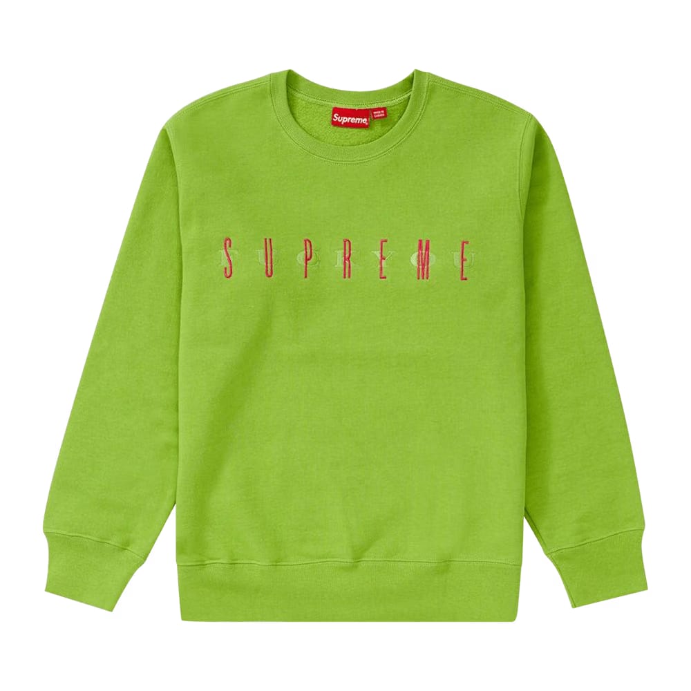 Supreme Fuck You Crewneck Green