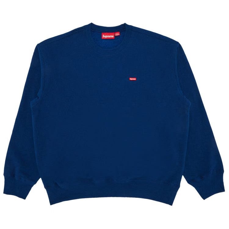 Supreme Small Box Crewneck Dark Royal
