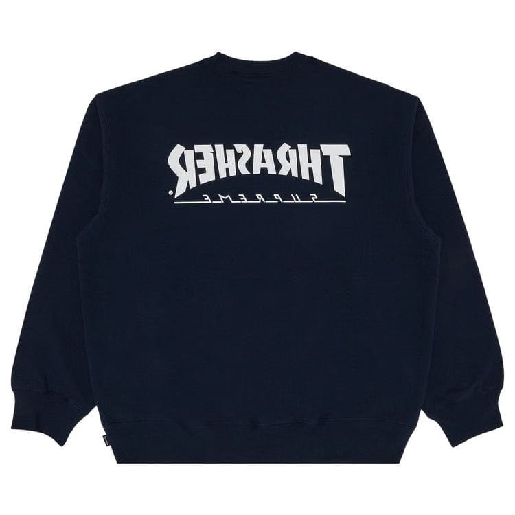 Supreme x Thrasher Crewneck Navy