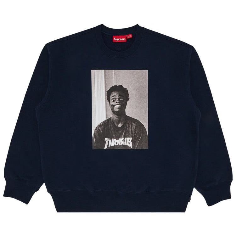 Supreme x Thrasher Crewneck Navy