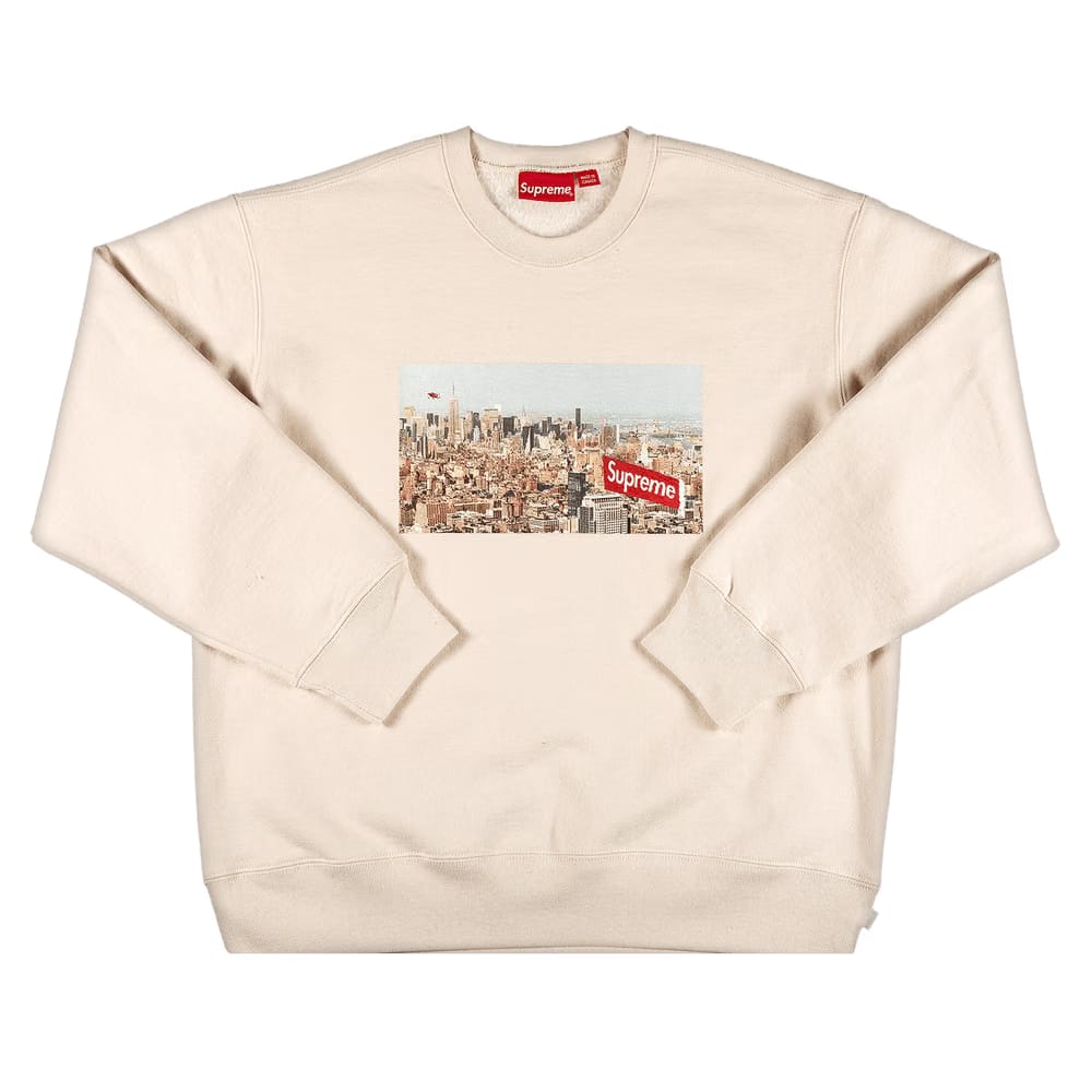 Supreme Aerial Crewneck Natural