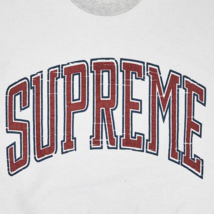 Supreme Inside Out Crewneck Ash Grey