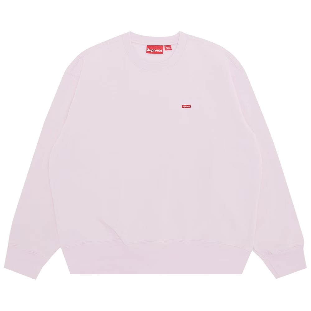 Supreme Small Box Crewneck Light Pink