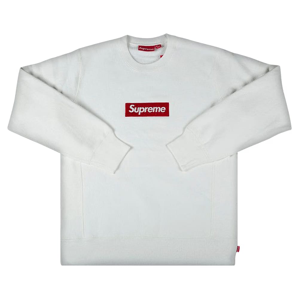 Supreme Box Logo Crewneck White