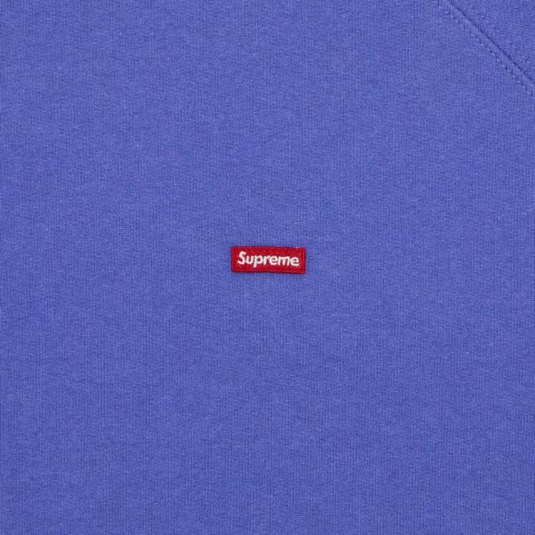 Supreme Small Box Raglan Crewneck Violet