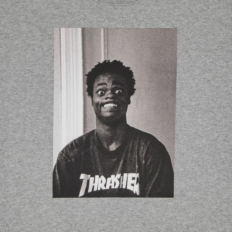 Supreme x Thrasher Crewneck Heather Grey