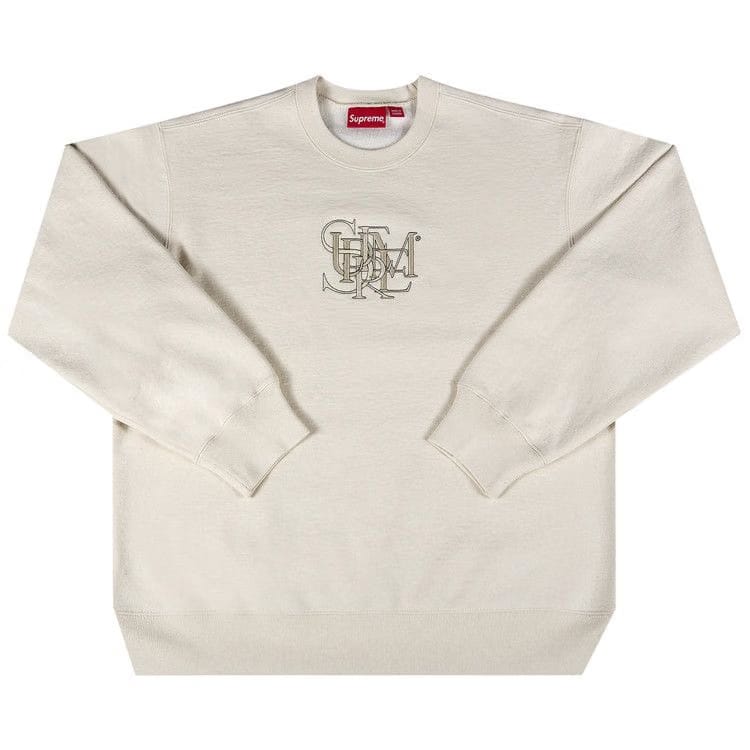 Supreme Overlap Crewneck Natural