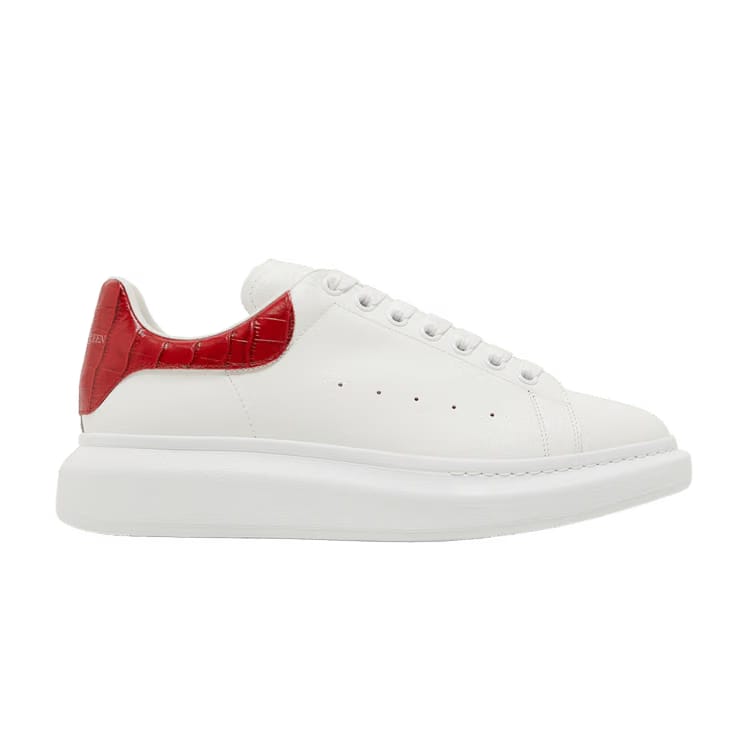 Alexander McQueen Oversized Sneaker White Red