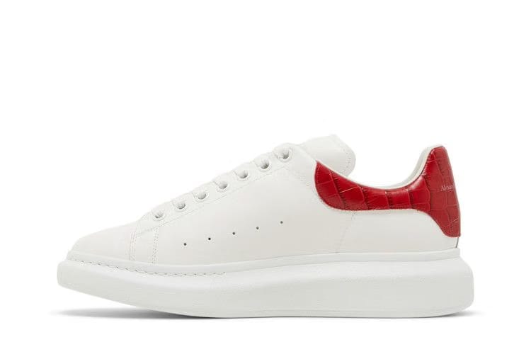Alexander McQueen Oversized Sneaker White Red