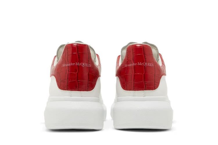 Alexander McQueen Oversized Sneaker White Red