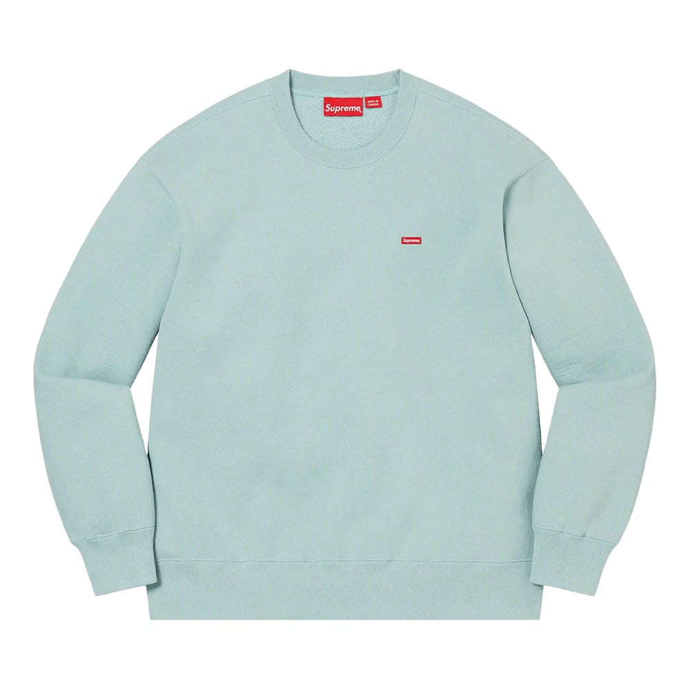 Supreme Small Box Crewneck Light Slate